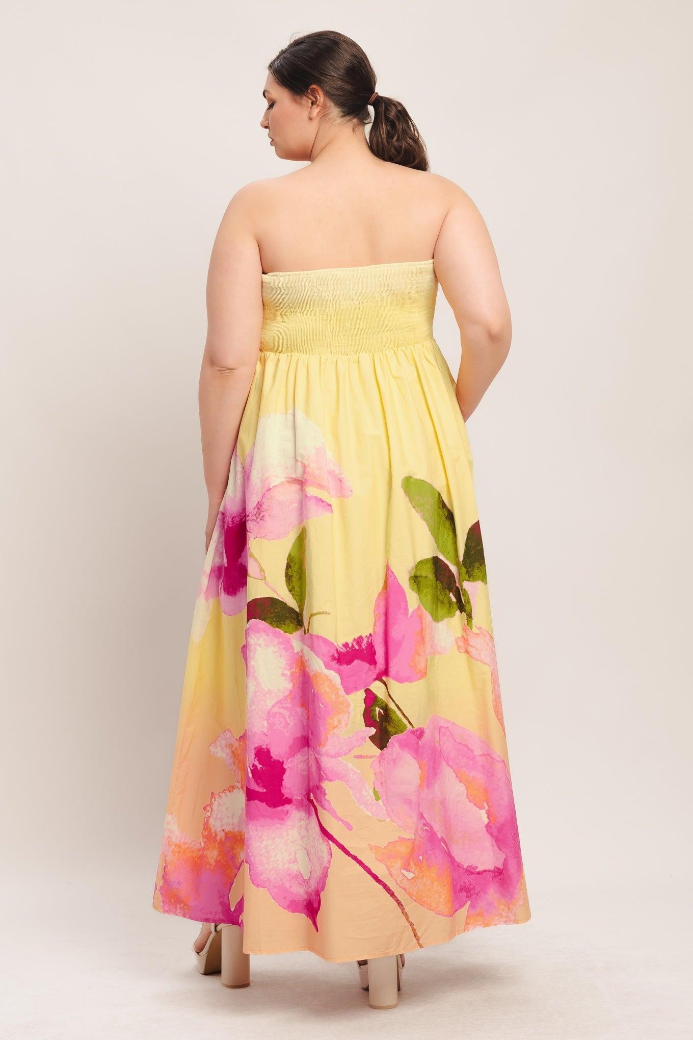 DREAMY OMBRE WOVEN MAXI DRESS