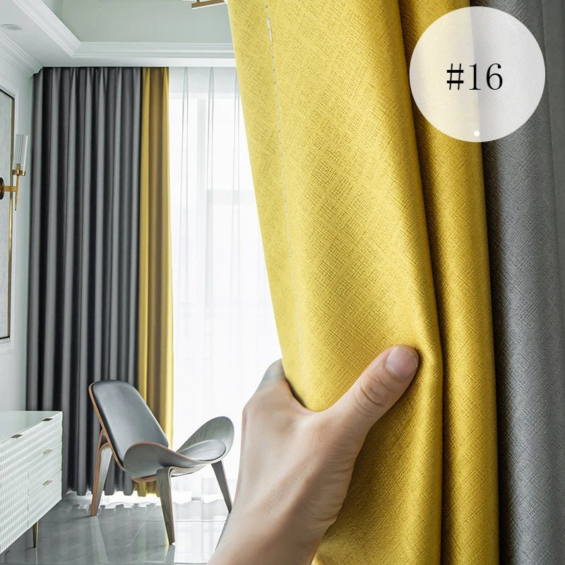 Modern Thermal Insulated Noise Reducing 100% Blackout Curtains for Bedroom Living Room Luxury Drapes Prague Style Custom Decor