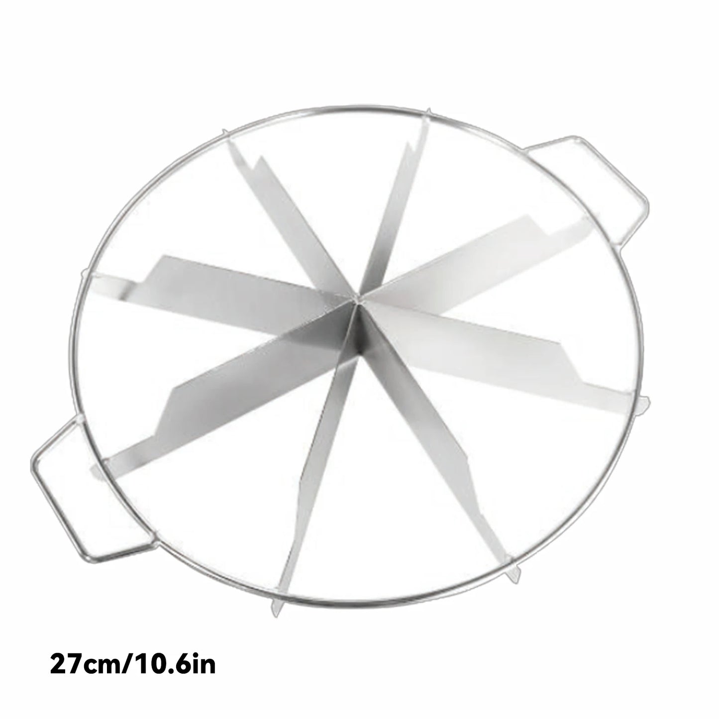 Cake Cutter Slicer Stainless Steel Pastry Portion Marker Pizza Pie Divider Even 4-10 Slices Cake Portioner Baking Tools Kitchen