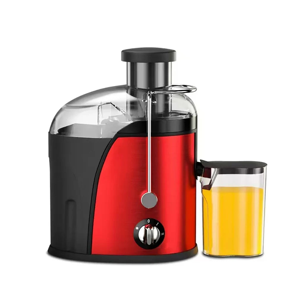 1.5L Stainless Steel Fruit Vegetable Centrifugal Juicer Auto Pulp Ejection, Wide Feeding Chute, High Efficiency Juice Extractor