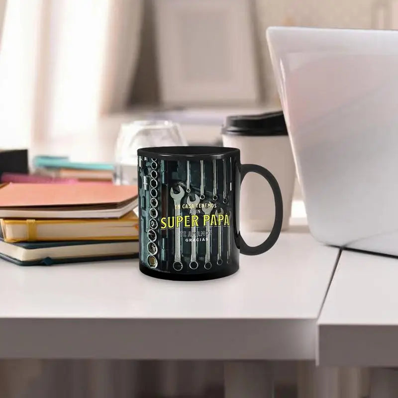Mechanic Toolbox Set Mug Tea Cup Coffee Cup For Mechanics Mechanic Toolbox Pattern Funny Birthday Gifts Creative Ceramic Mug