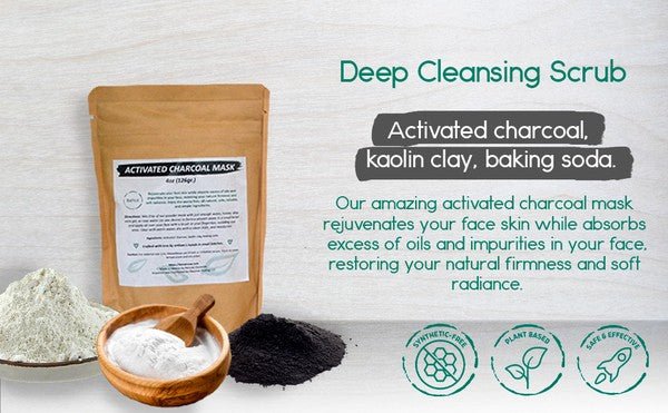 Activated Charcoal Mask - Blu Lotus Boutique