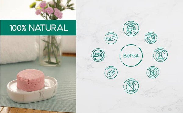 All - Natural Shampoo Bar. Handcrafted. Eco - Friendly - Blu Lotus Boutique