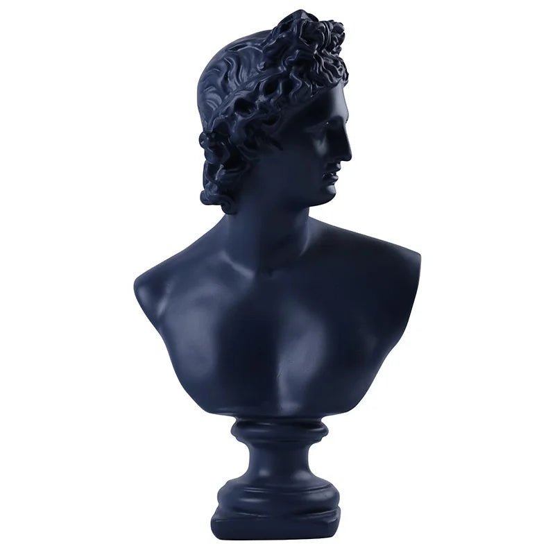 Ancient Greece European Resin David Venus Head Statuees Decoration Home Livingroom Goddess Sculpture Figurin Office Desktop - Blu Lotus Boutique