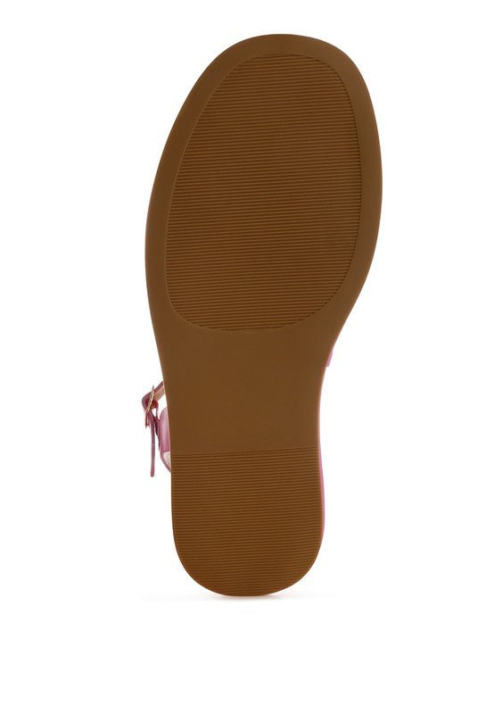Anglong Raffia Flatform Sandals - Blu Lotus Boutique