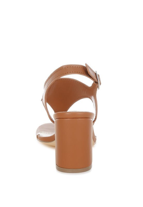 Ann Real Leather Thong Toe Sandals - Blu Lotus Boutique