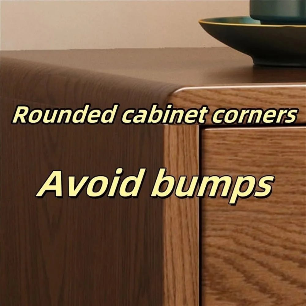 Contemporary 2 - Drawer Wooden Nightstand for Bedroom and Compact Spaces - Blu Lotus Boutique