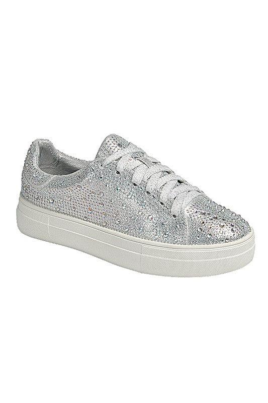 DOLCE - 66 - RHINESTONE SNEKAERS - Blu Lotus Boutique