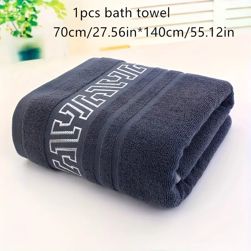 Extra Large Bath Towel - Quick - Dry Thick Bath Sheet - Plush Softness for Adults, Spa, Gym, Home - Elegant Bathroom Decor - Blu Lotus Boutique