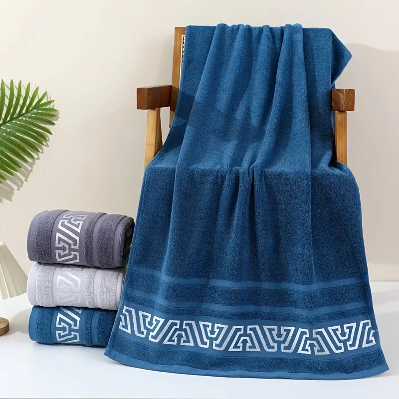 Extra Large Bath Towel - Quick - Dry Thick Bath Sheet - Plush Softness for Adults, Spa, Gym, Home - Elegant Bathroom Decor - Blu Lotus Boutique