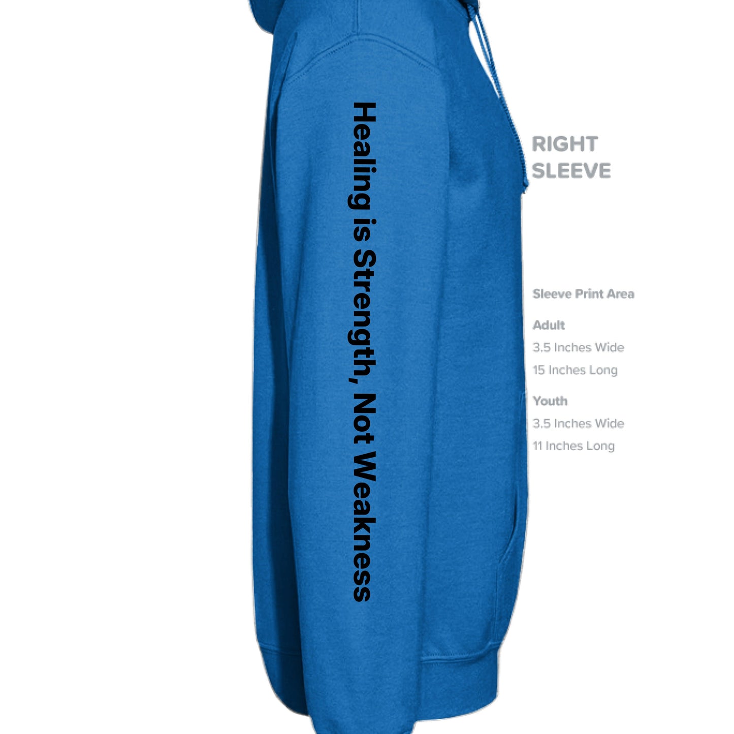 Healing is Strength Not - Blu Lotus Boutique