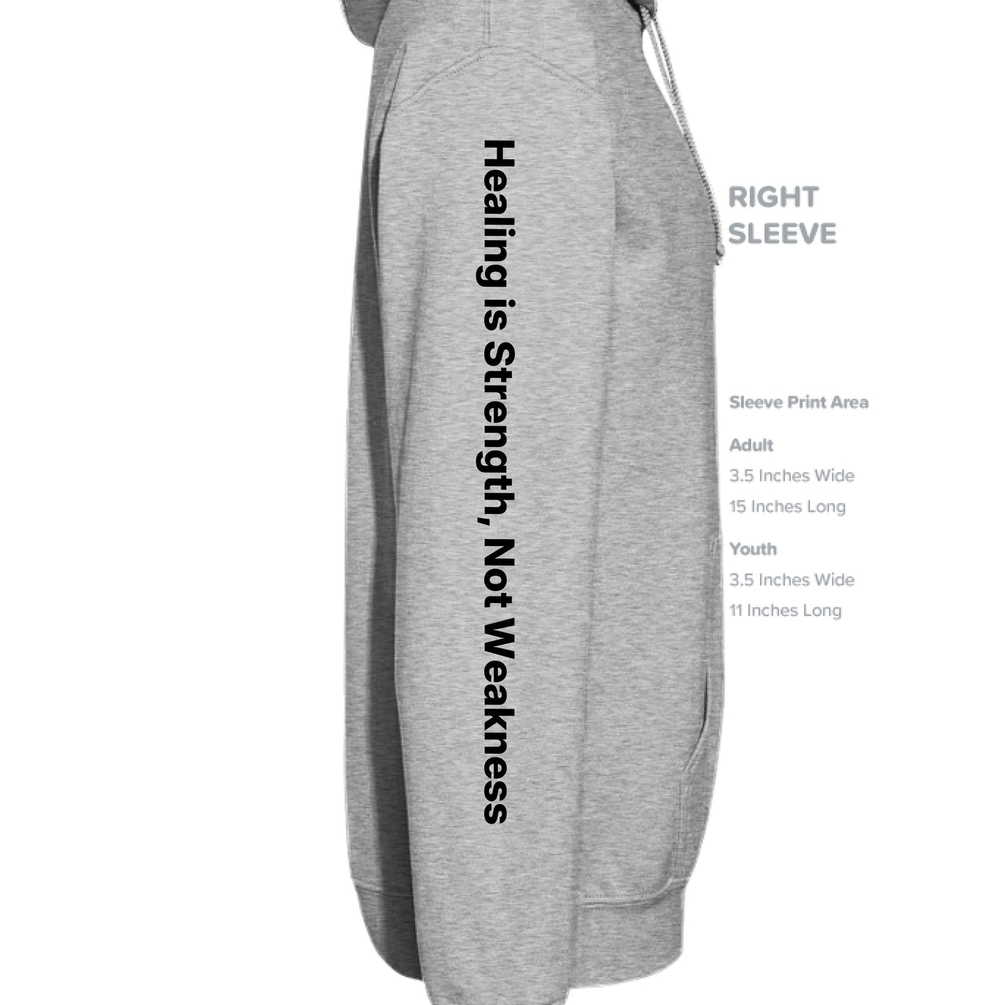 Healing is Strength Not - Blu Lotus Boutique