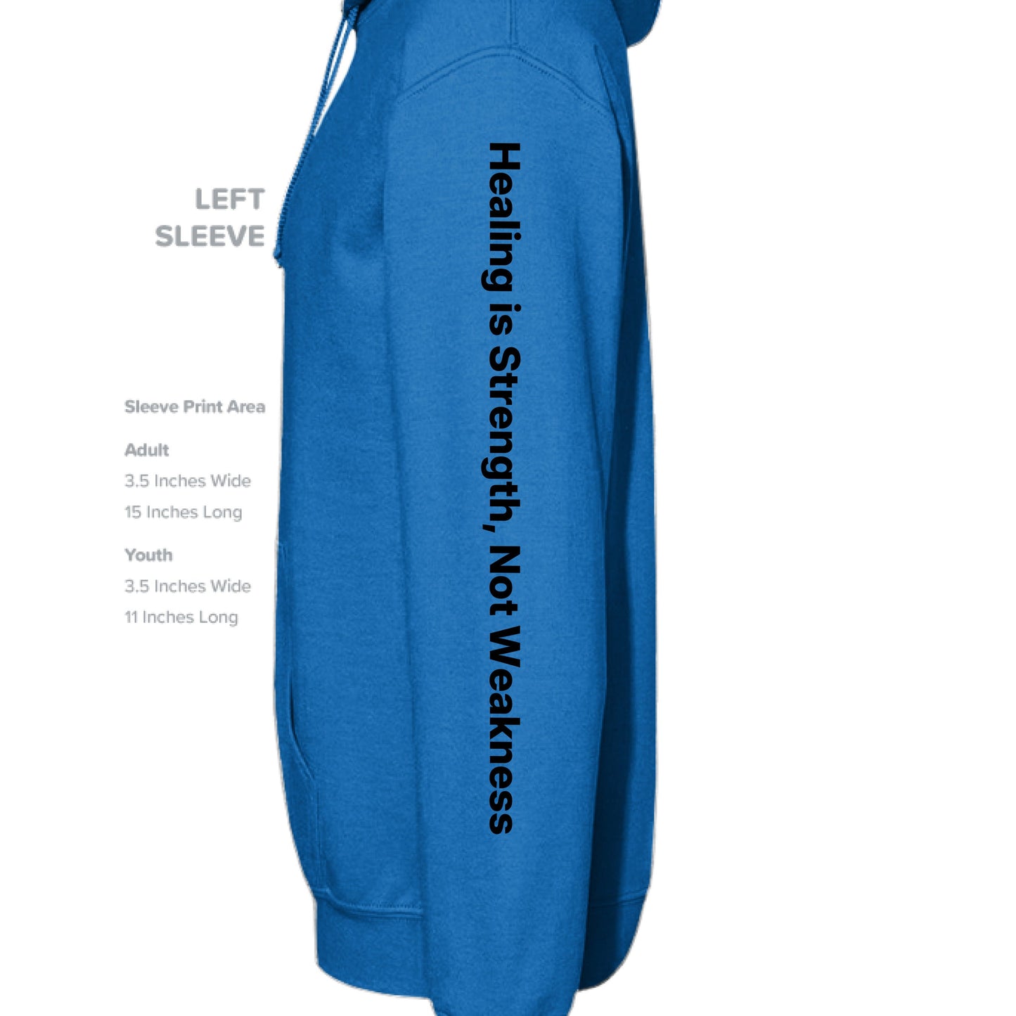 Healing is Strength Not - Blu Lotus Boutique