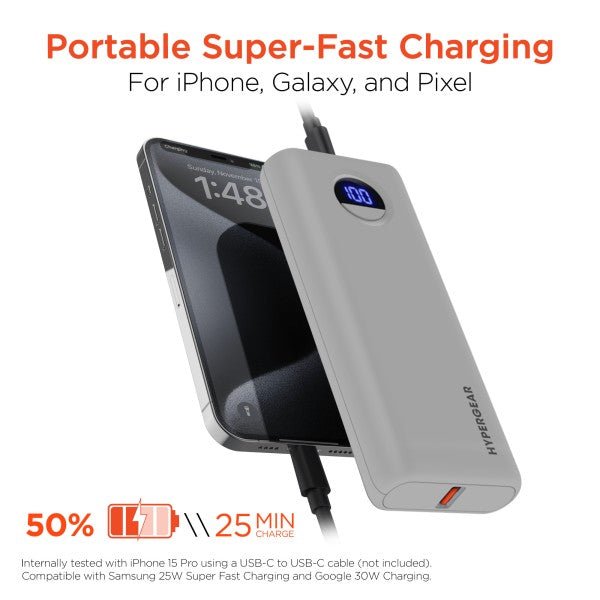 HyperGear PowerPack 20000mAh 20W Power Bank - Blu Lotus Boutique