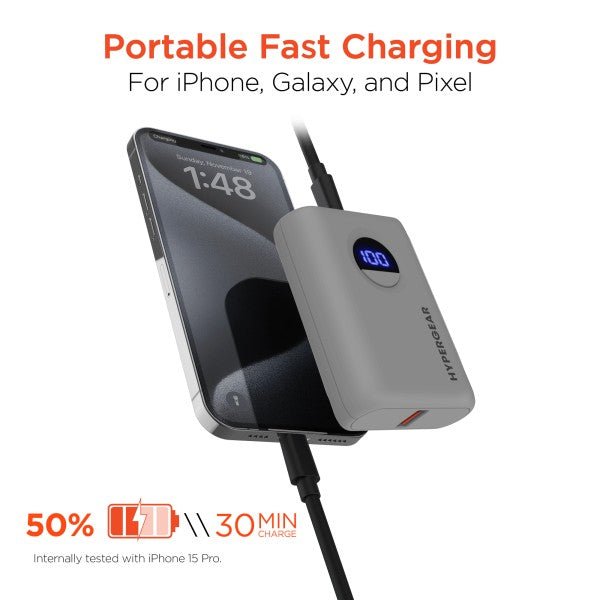 HyperGear PowerPack PRO 10000mAh 20W Power Bank - Blu Lotus Boutique