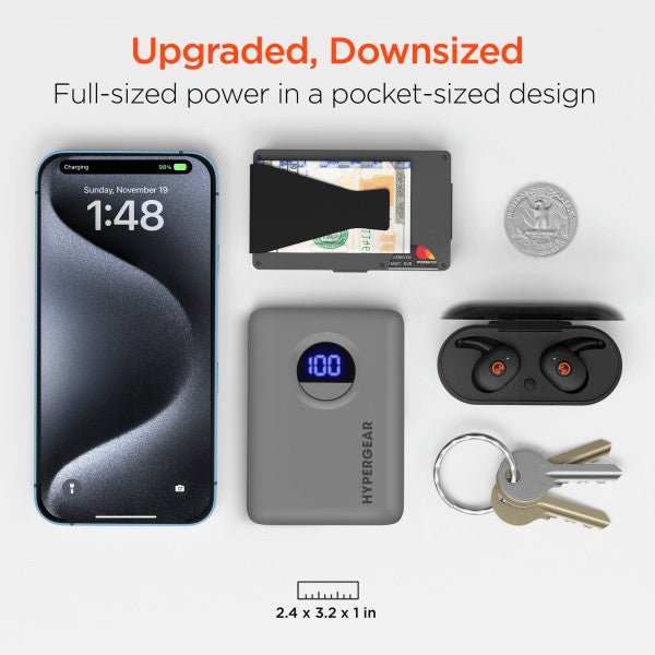 HyperGear PowerPack PRO 10000mAh 20W Power Bank - Blu Lotus Boutique