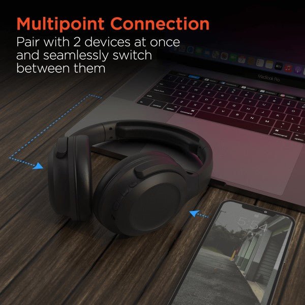 HyperGear Stealth2 ANC Wireless Headphones - Blu Lotus Boutique