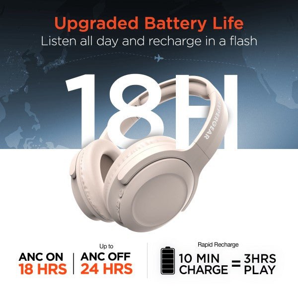 HyperGear Stealth2 ANC Wireless Headphones - Blu Lotus Boutique