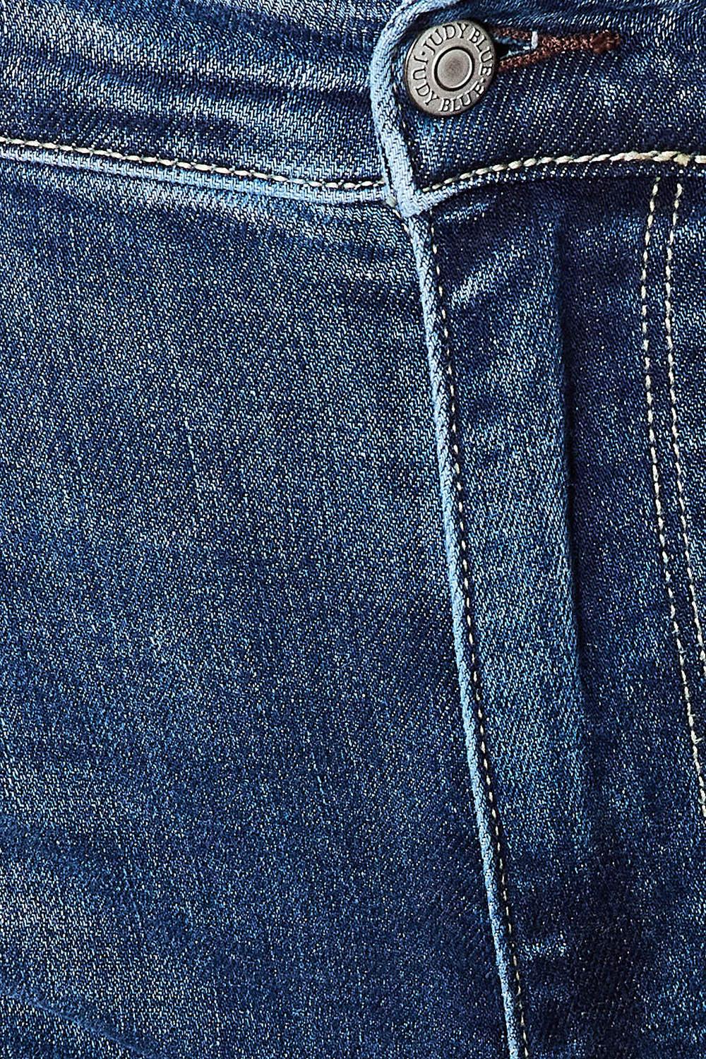 Judy Blue Full Size Mid Rise Hand Sand & Destroy Bootcut Jeans - Blu Lotus Boutique