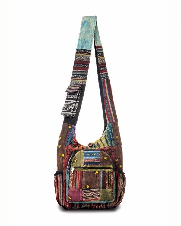 Kathmandu Collection Bee Hobo Bag - Blu Lotus Boutique