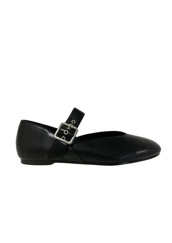 LEVI METALLIC BALLETINA FLAT - Blu Lotus Boutique