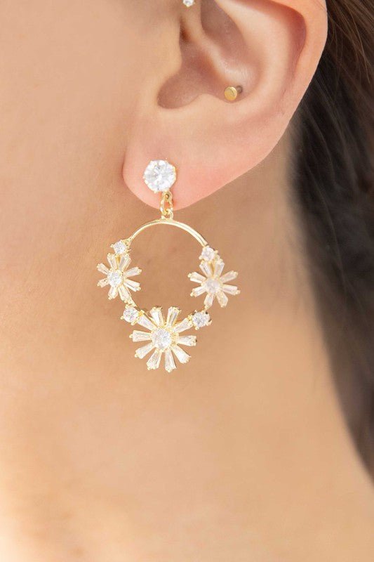 Meadow Drop Earrings - Blu Lotus Boutique