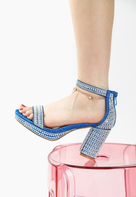 Mejuri Rhinestones And Pearl Embellished Sandals - Blu Lotus Boutique