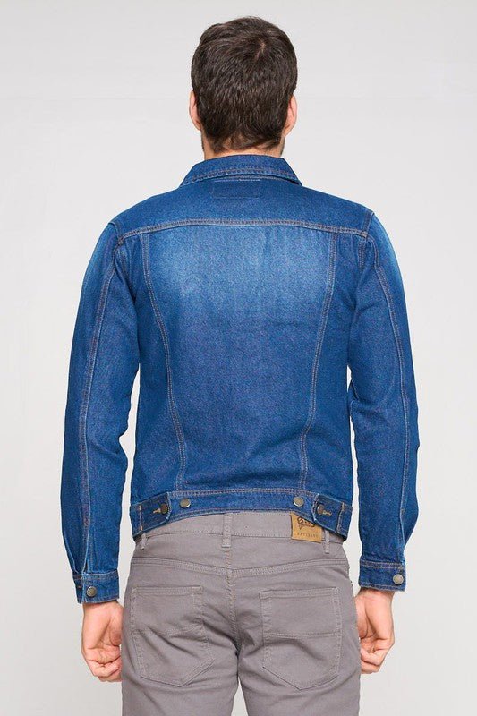 Men's Denim Jacket - Blu Lotus Boutique