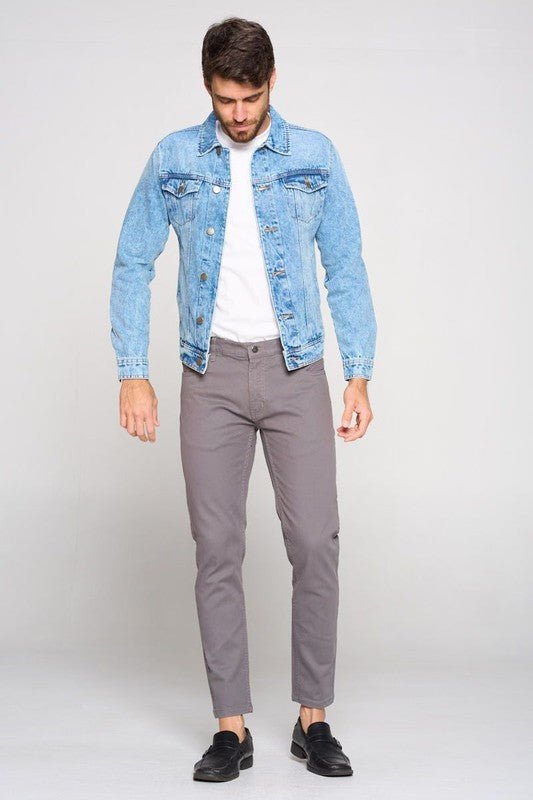 Men's Denim Jacket - Blu Lotus Boutique