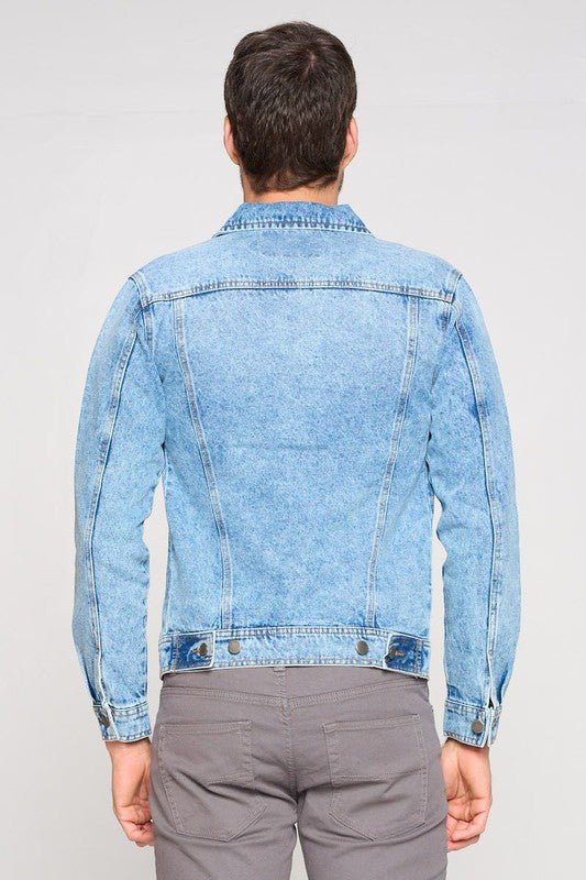 Men's Denim Jacket - Blu Lotus Boutique