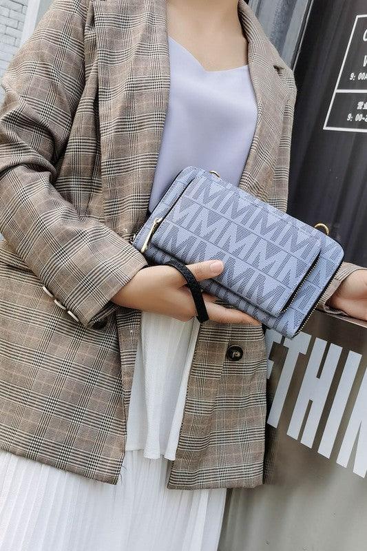MKF Dilma Wallet - Cell Phone Crossbody by Mia K - Blu Lotus Boutique