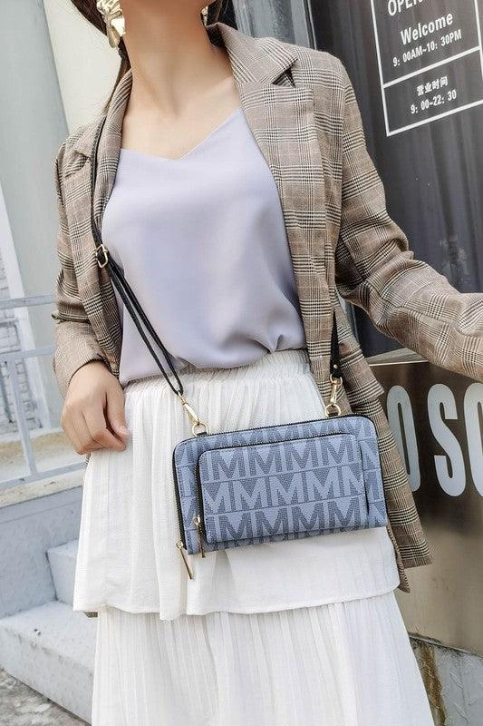 MKF Dilma Wallet - Cell Phone Crossbody by Mia K - Blu Lotus Boutique