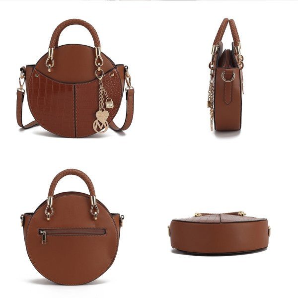 MKF Nobella Croco Crossbody by Mia K - Blu Lotus Boutique