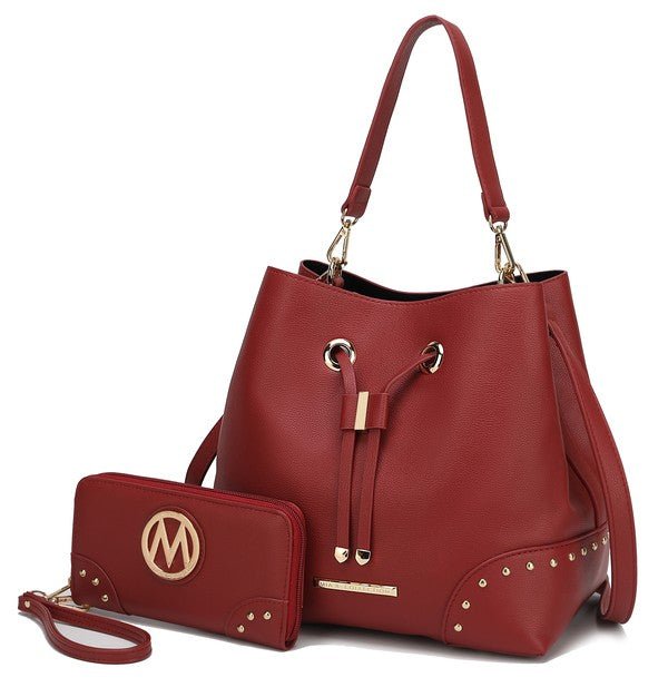 MKF Solid Bella Bucket - Blu Lotus Boutique