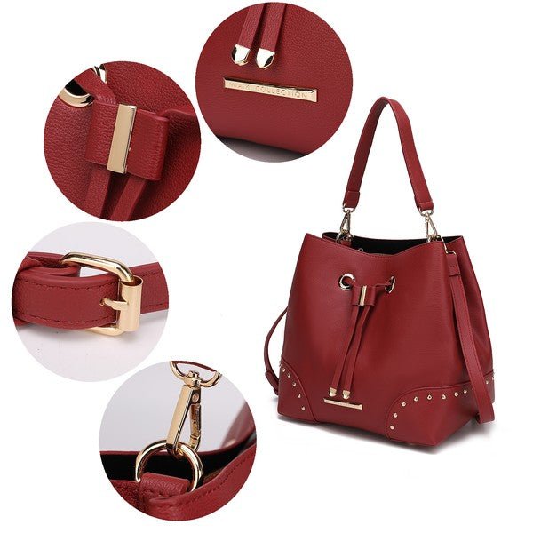 MKF Solid Bella Bucket - Blu Lotus Boutique