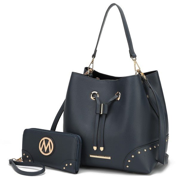 MKF Solid Bella Bucket - Blu Lotus Boutique