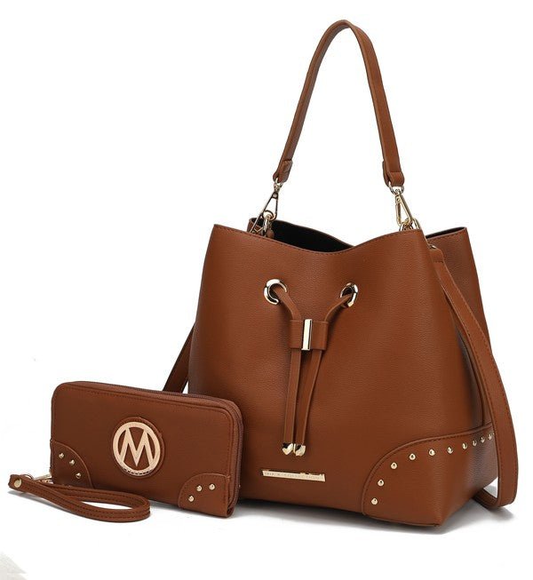 MKF Solid Bella Bucket - Blu Lotus Boutique