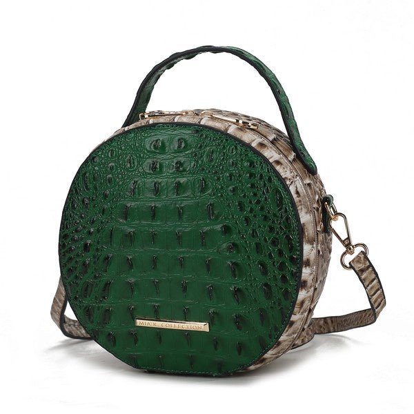 MKF Ynnari Croc - Embossed Crossbody Bag by Mia K. - Blu Lotus Boutique