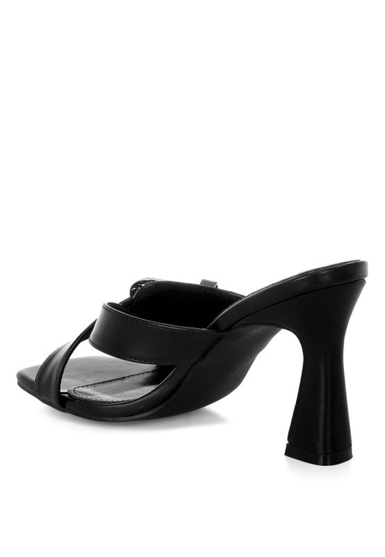 Mohaya Engraved Metallic Buckle Sandals - Blu Lotus Boutique