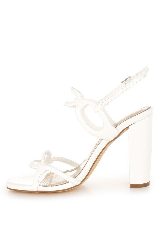 Nyjah Cut Out Chain Sandals - Blu Lotus Boutique