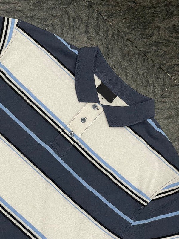 Old School Pique Polo Shirt - Blu Lotus Boutique
