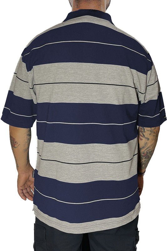 Old School Pique Polo Shirt - Blu Lotus Boutique