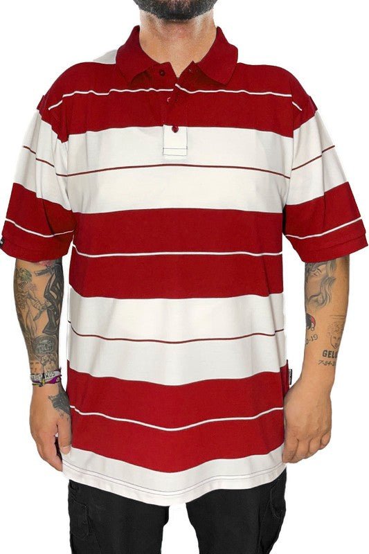 Old School Pique Polo Shirt - Blu Lotus Boutique