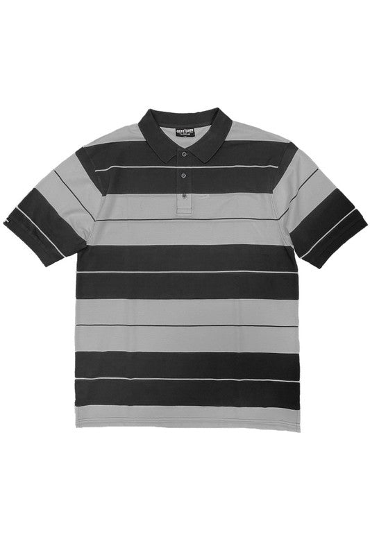 Old School Pique Polo Shirt - Blu Lotus Boutique