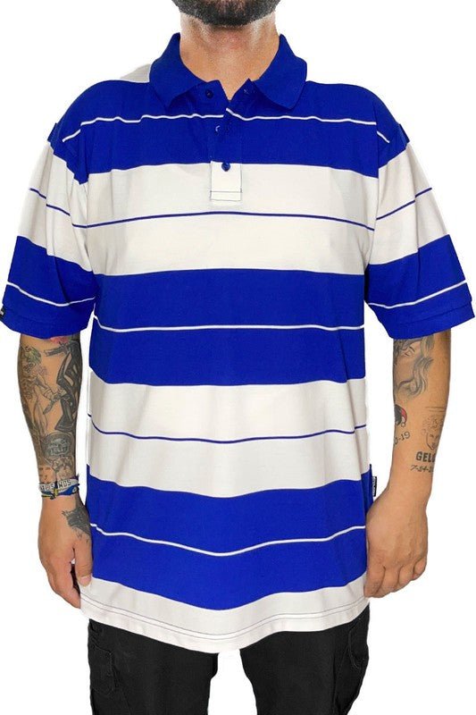 Old School Pique Polo Shirt - Blu Lotus Boutique