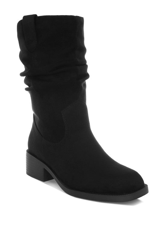 Ottawa Slouchy Cowboy Boots - Blu Lotus Boutique