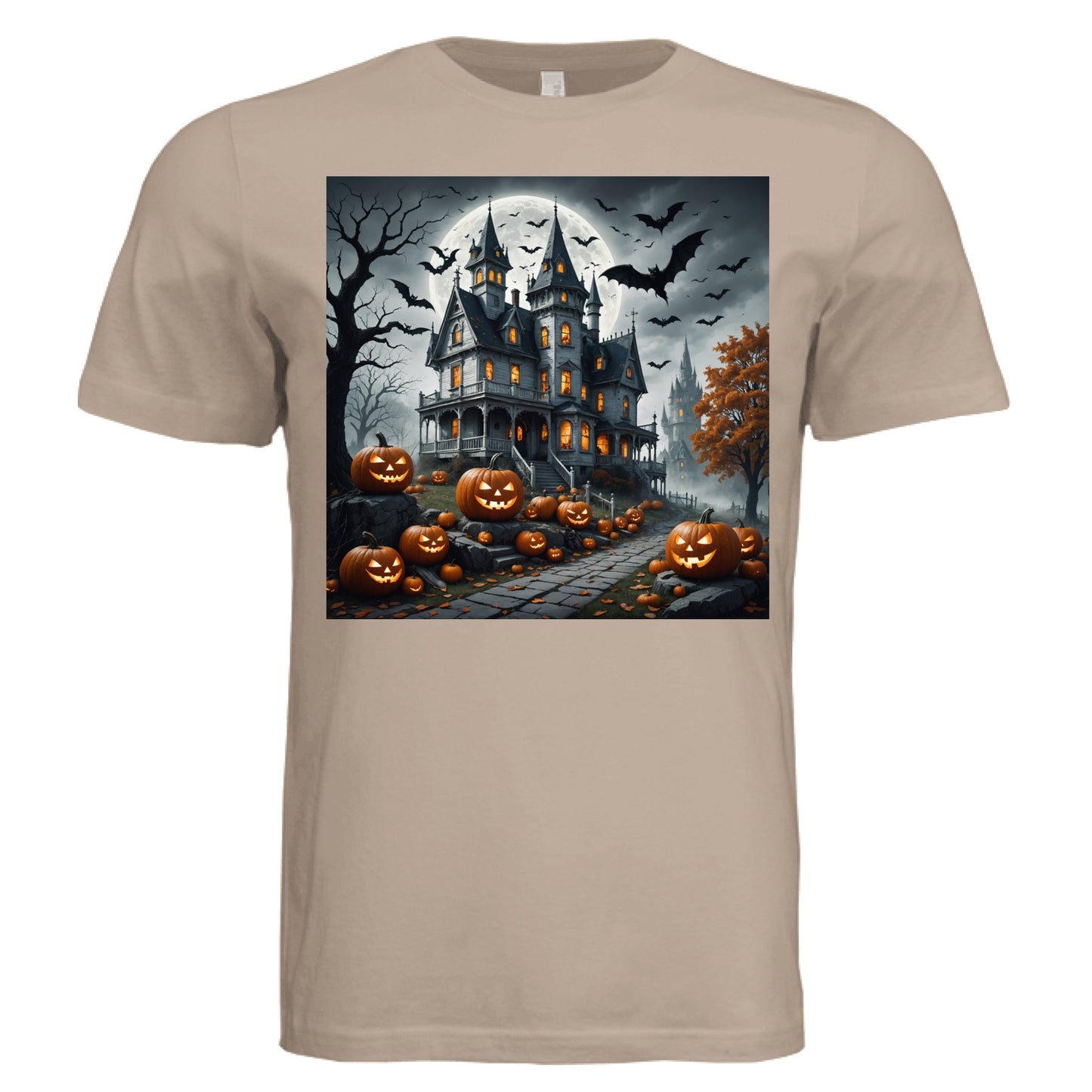 Pumpkin House Short Sleeve T-Shirt - Blu Lotus Boutique