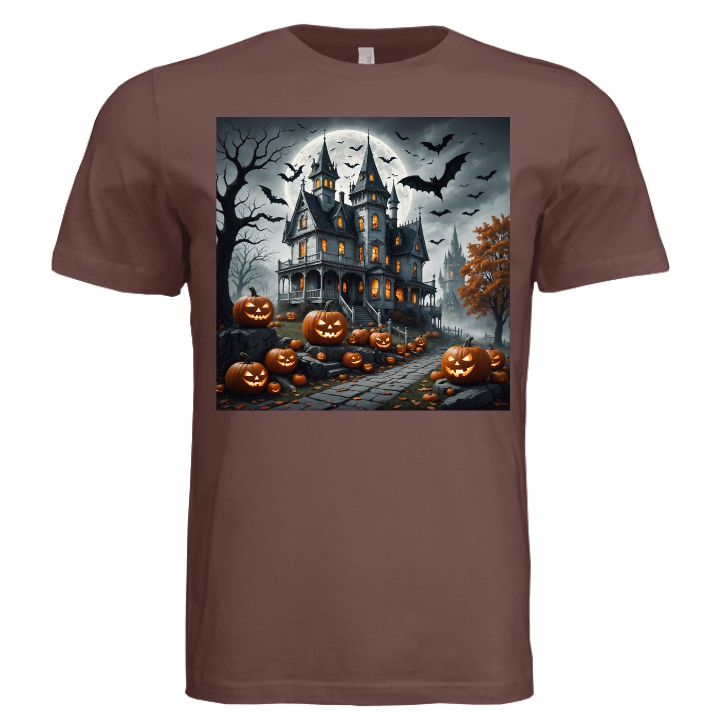 Pumpkin House Short Sleeve T-Shirt - Blu Lotus Boutique