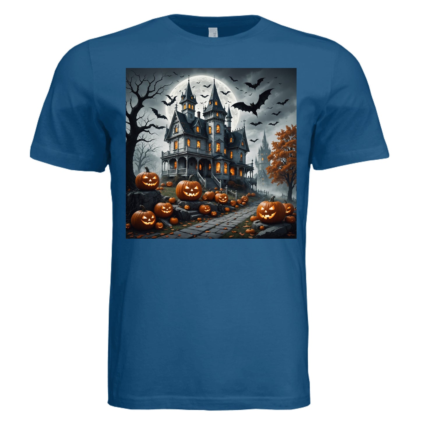 Pumpkin House Short Sleeve T-Shirt - Blu Lotus Boutique