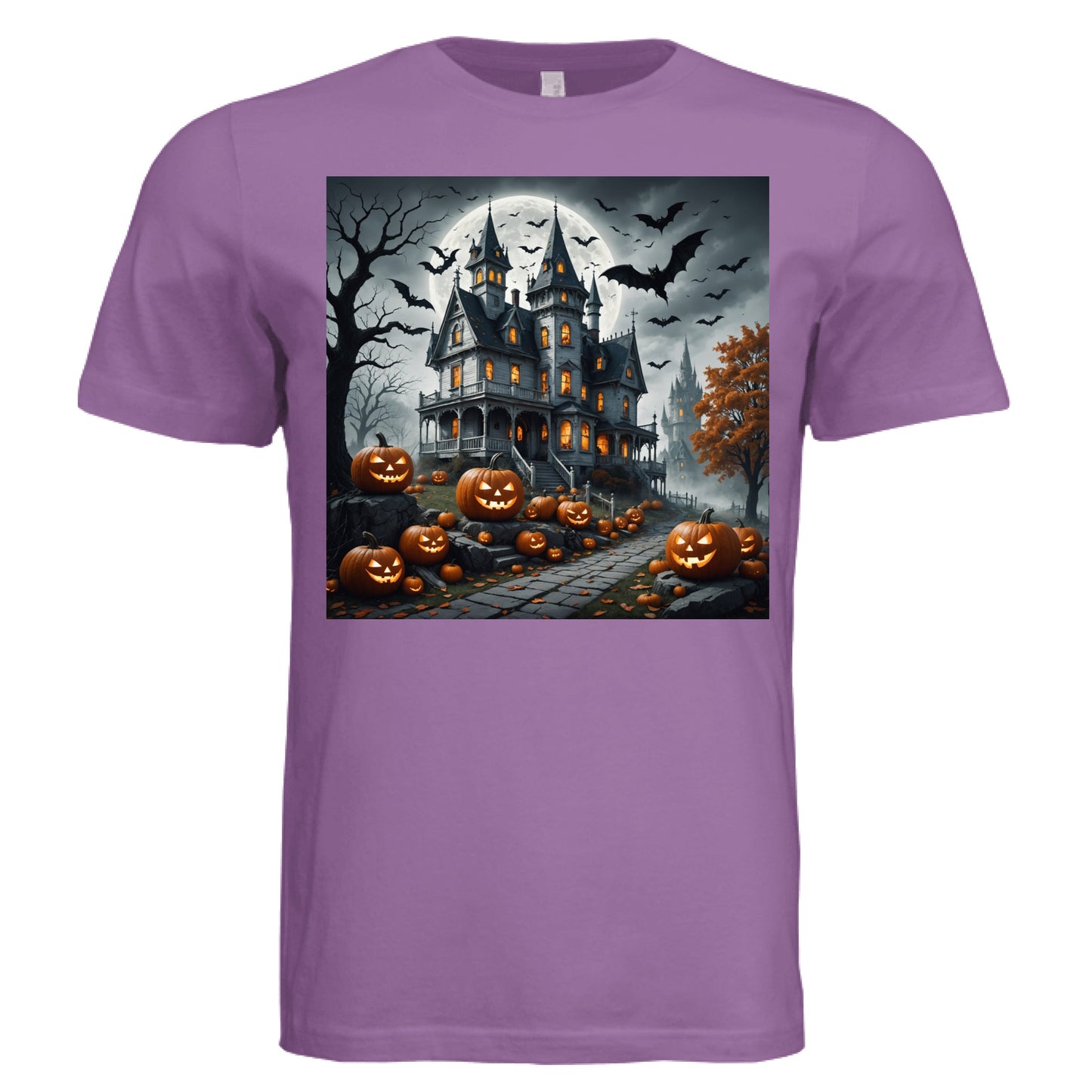 Pumpkin House Short Sleeve T-Shirt - Blu Lotus Boutique